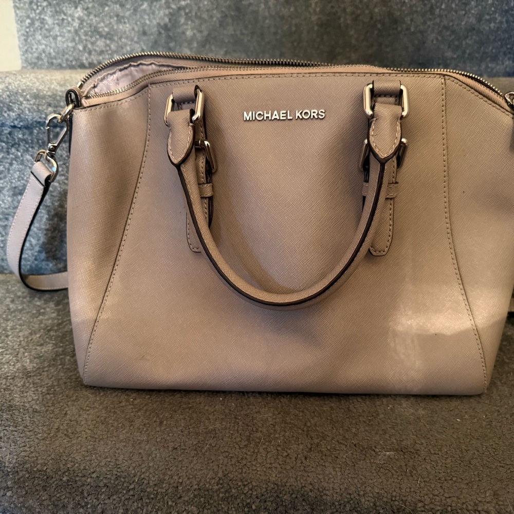 Michael Kors Tan Leather Handbag